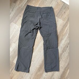 VTG KUHL Mountain Culture Pants Hiking Cargo Pants Outdoor Gray Comfy Size 14